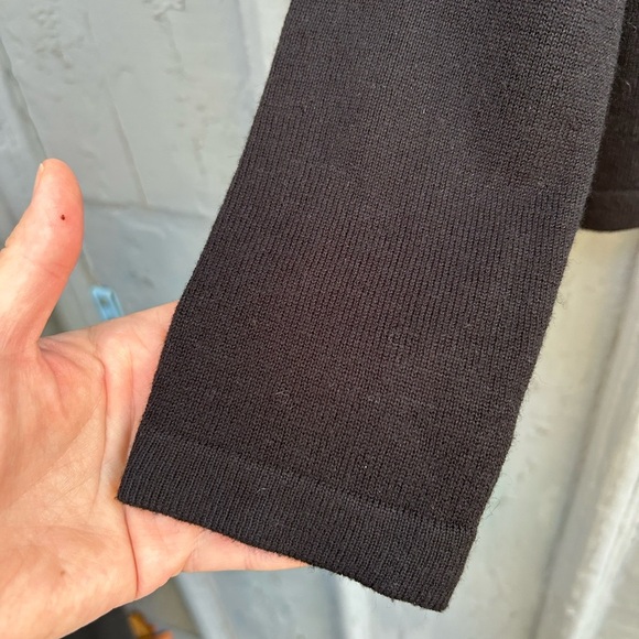 Banana Republic black with jewels wool blend cardigan, Small - Picture 5 of 7